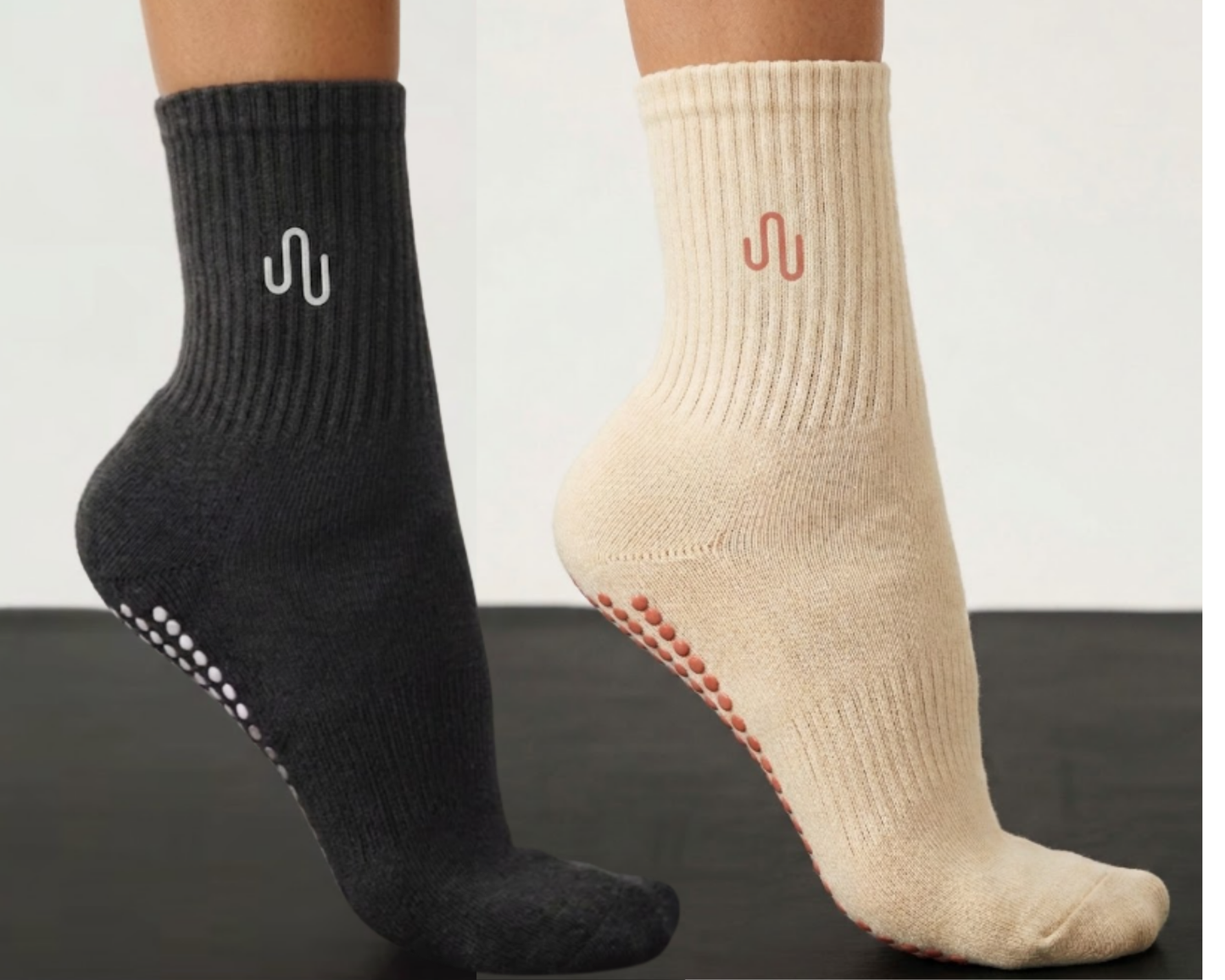 Non-slip Yoga socks (2 pairs)
